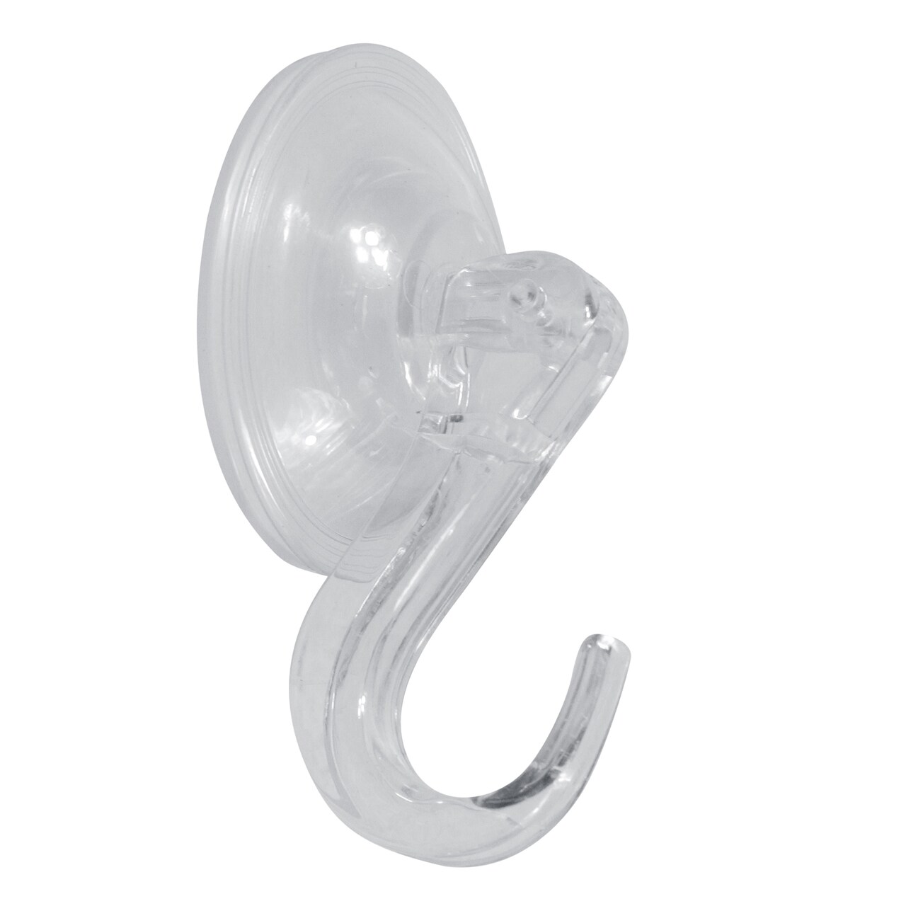 Simple Living 4" Push Lock Suction Cup Christmas Wreath Hanger, Holds up to 10 lbs